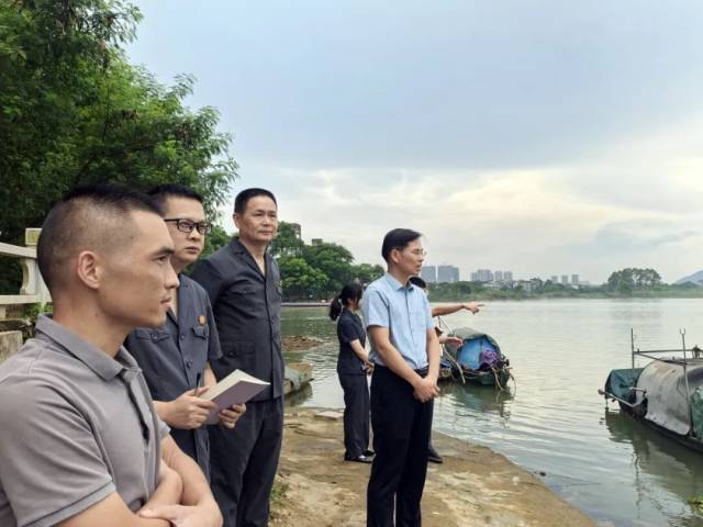 东源法院开展河道巡查和案件回访