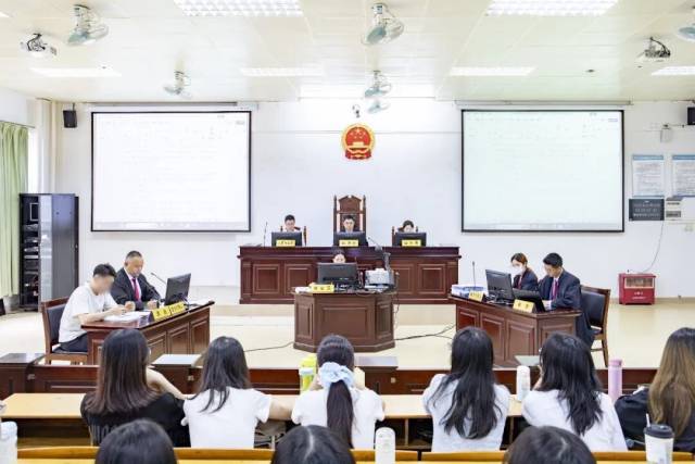 黄埔法院公开开庭审理一起侵害商标权纠纷案件