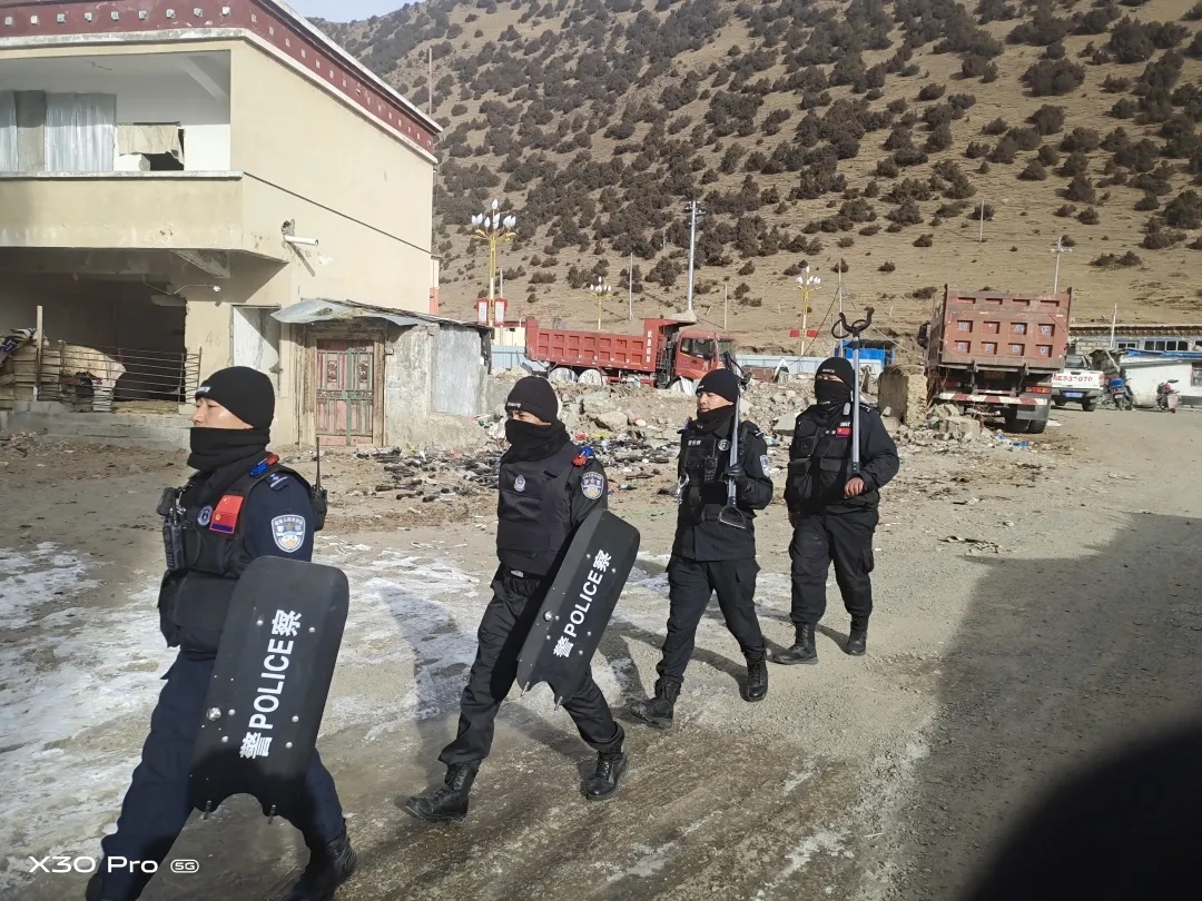 守护万家团圆平安行动践行初心和使命西藏自治区那曲市嘉黎县公安用